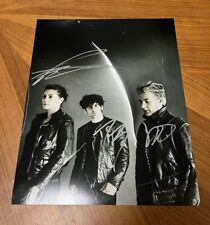 * BLACK REBEL MOTORCYCLE CLUB * signed 11x14 photo * PETER, ROBERT & LEAH * 3 * BLACK REBEL MOTORCYCLE CLUB * signed 11x14 photo * PETER, ROBERT & LEAH * 3