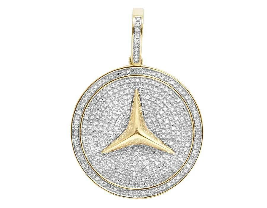 Mercedes gold pendant sale