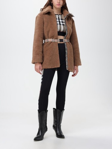 Burberry EKD wool-blend fleece jacket $2450 SZ US 2 - Picture 3 of 13