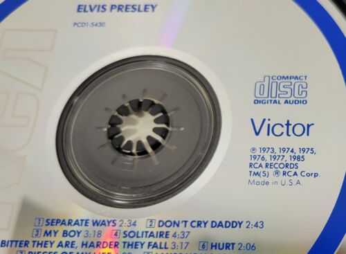 *B10) Always on My Mind by Elvis Presley (CD, 1985, RCA) - Picture 4 of 7