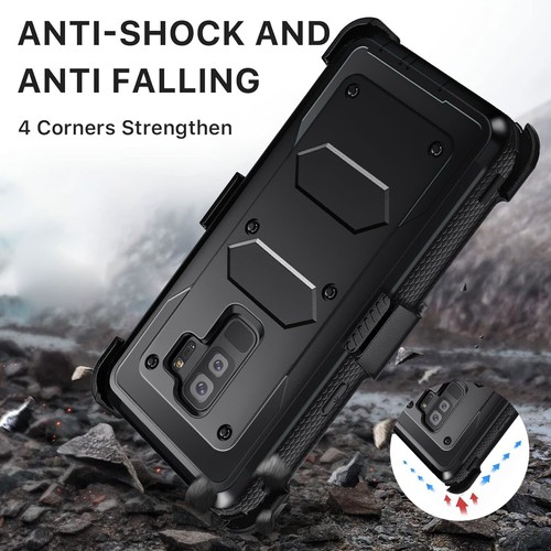 For Samsung Galaxy S9+/S9/S9 Plus Hybrid Belt Clip Case Cover / Screen Protector - Picture 13 of 62