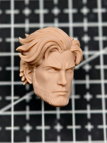 Cabeza de Aquaman esculpida tallada para figura de acción masculina juguetes corporales 1/6 1/12 1/18 - Imagen 7 de 8