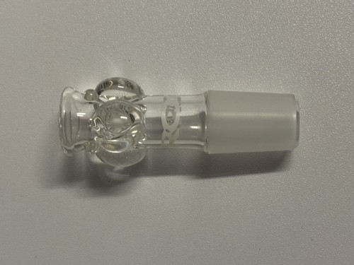 Authentic ROOR ® Tech 8" Fixed Stem Barrel Bubbler (Grey / White) - 第 4/4 張圖片
