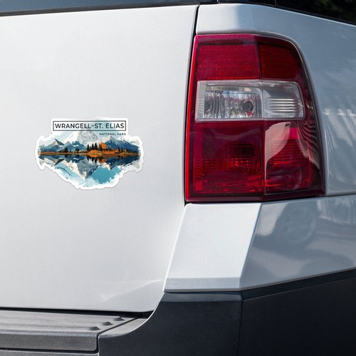Wrangell St. Elias National Park - Car Bumper Sticker Vinyl Decal - Bild 2 von 5