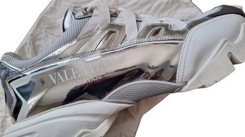 Sneaker Valentino Garavani TSC20Y2 Herren Sneaker Gr.45 Silber - Bild 6 von 11