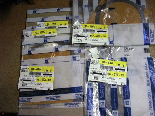 NEW GM ASSORTED SHIMS.THIRTY (BARB7969 DS1371 B2) - Picture 2 of 2