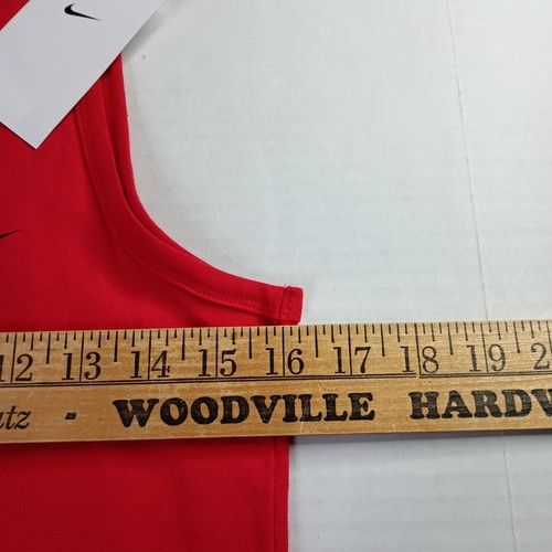 Nike Red Sleeveless Tank Top Kids M Medium Graphic Print NWT - Picture 4 of 7