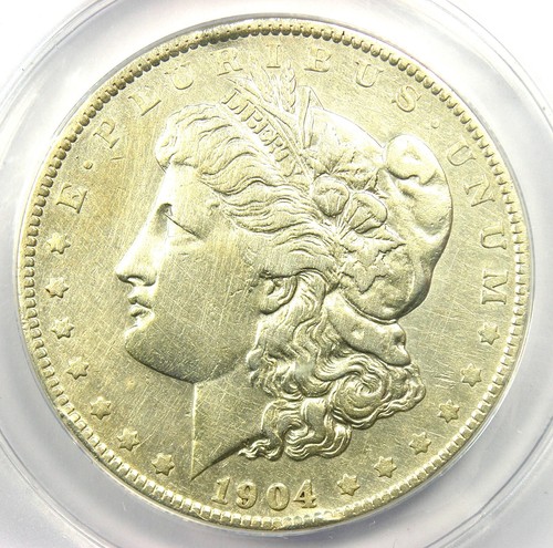 1904-S Morgan Silver Dollar $1 Coin - Certified ANACS XF45 Details - Rare Date! - Picture 1 of 4