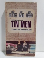 TIN MEN  Comedy vhs SALESMAN Con Artists DANNY DEVITO Richard Dreyfuss 1980s