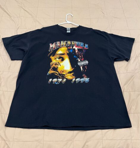 Makaveli 2pac Rap T-Shirt - Gem Makaveli 2pac Rap T-Shirt - Gem