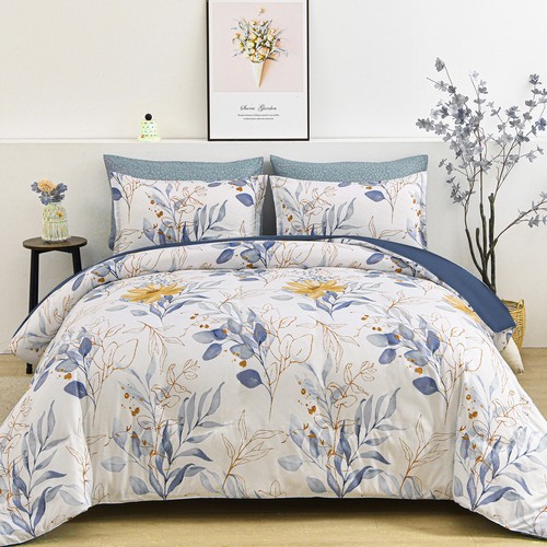 Bohemia Quilt Duvet Doona Cover Set Single Double Queen Super King Bed Christmas - Picture 10 of 206