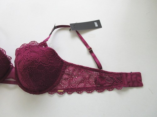 Sujetador DKNY DK4500 Superior Lace Balconette 32, 34 36, 38 Precio de venta sugerido por el fabricante 48,00 USD Nuevo con etiquetas - Imagen 42 de 46