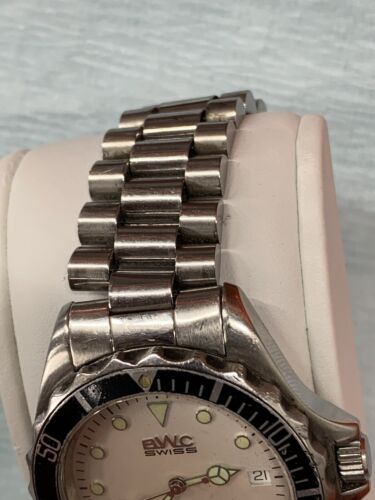 BWC 753-6584-25 MEN’S AUTOMATIC WATCH Diver 39mm Rare Find 25 Jewels - Picture 3 of 16