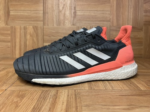 RARE🔥 Adidas Solar Glide 19 EE4297 Dark Gray and Orange Size 11.5 Men's Shoes - Picture 6 of 11