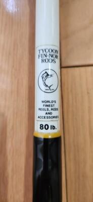 AFCO Tycoon Fin-Nor フィッシングロッド Vintage Fin-Nor Tycoon 80 Ib Trolling Rod 2.0～2.49m With Finnol