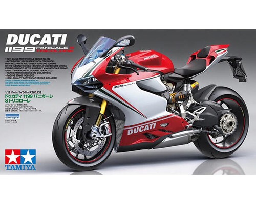 Ducati 1199 Panigale S Tricolore 1:12 TA14132 - Tamiya Modellbau - Bild 2 von 2