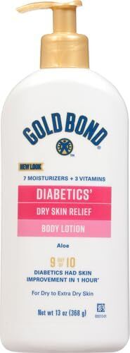 Diabetics' Dry Skin Relief Body Lotion, 13 Oz., With Aloe To Moisturiz - Picture 2 of 13