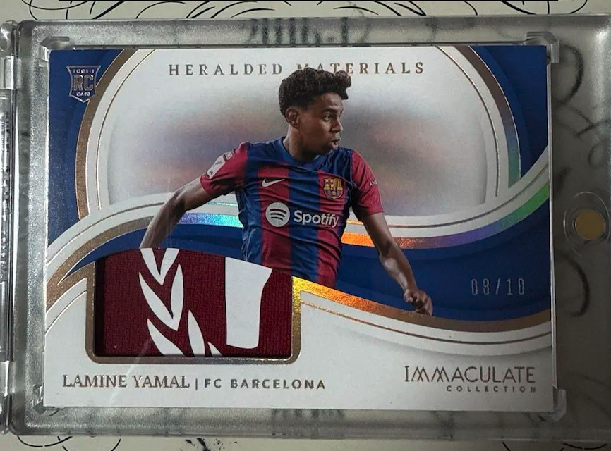 Lamine Yamal 2023-24 Panini Immaculate Collection Heralded
