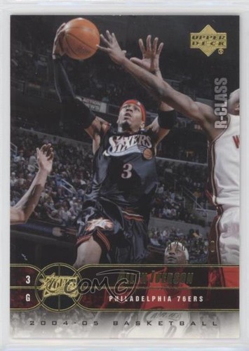 2004-05 Upper Deck R-Class Gold /150 Allen Iverson #65 HOF - Picture 1 of 3