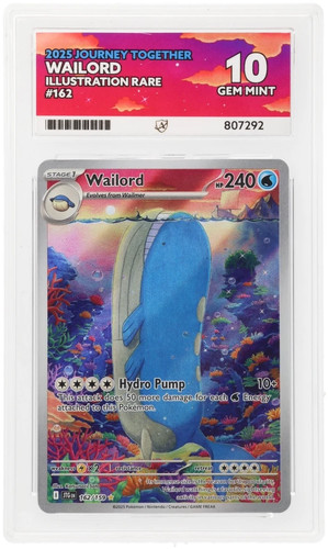 Wailord graded ACE 10 for sale on eBay