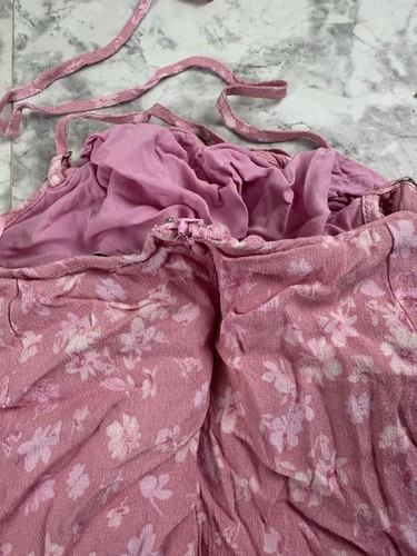 Sundays Boutique Pink Backless Strappy Mini Dress Women’s M” - Picture 5 of 12