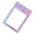  Jungen oder Mädchen Papier Fotorahmen Romantische Mode Bilderrahmen Handheld