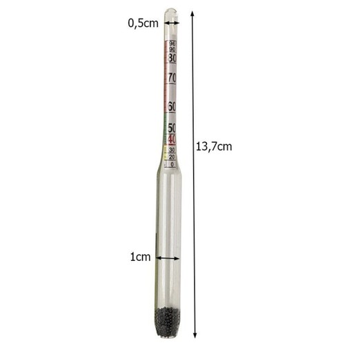 Alkoholmeter Alkoholmesser 0-96% Spirtometer Refraktometer Vinometer Спиртомер - Bild 2 von 11
