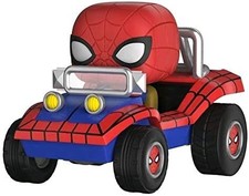 Funko Pop Rides Marvel Spider-Man with Spider Mobile Bobblehead Figure
