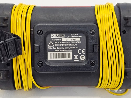 Ridgid SR-20 SeekTech Line Locator Receiver SR-20 + ST-305 Transmitter & Clamp - Picture 4 of 24