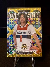 2024 Panini Mosaic Bub Arrington Introductions  Gold 9/10 RC
