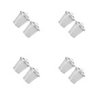  Set of 4 Mülleimer Mini Countertop Abwärtskinder Mülldosen Für Das Amt
