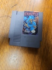 Uninvited Nintendo NES Authentic Tested And Working Cartridge Only