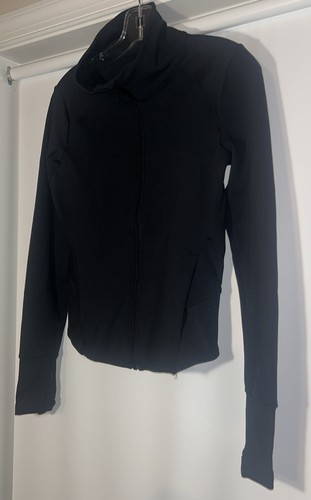 Under Armour Women's Size XS Meridian Jacket Black Long Sleeve W/ Thumb Holes - Picture 6 of 10