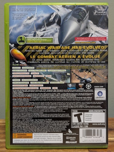 Tom Clancy's Hawx 2 (Microsoft Xbox 360, 2010) CIB - Tested - Near Mint Disc! - Picture 3 of 6