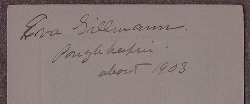 Foto de gabinete Eva Gilman / Gillmann 1903 - Filadelfia, Pensilvania - Imagen 2 de 2