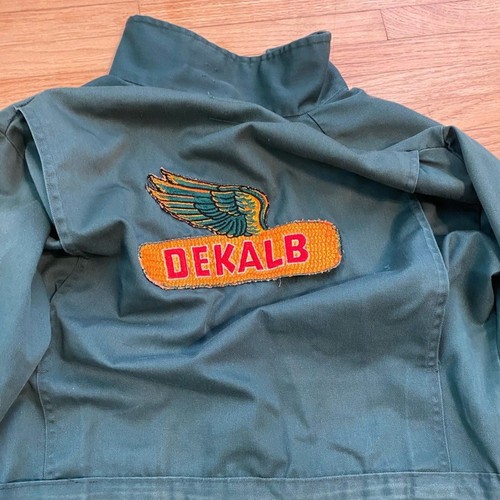 Vintage Dekalb Men Farmer or Mechanic or Paint Suit Size Small S One Piece - Picture 13 of 14