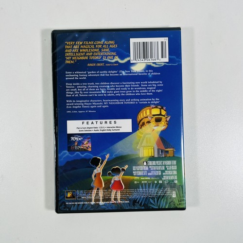 NEW Factory Sealed, My Neighbor Totoro (DVD, 2002) Rare, Original, Out Of Print - Imagen 2 de 2