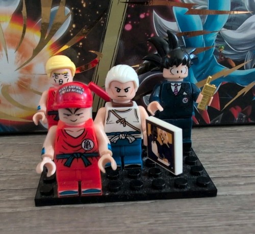 4 Figs Custom Dragon Ball Z presidential Crossover DBZ Funny Parody READ UNIQUE - Picture 7 of 11