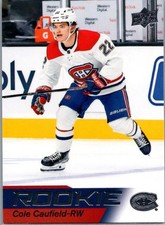 2021-22 Upper Deck NHL Star Rookie Box Set - Cole Caufield #1 (RC)