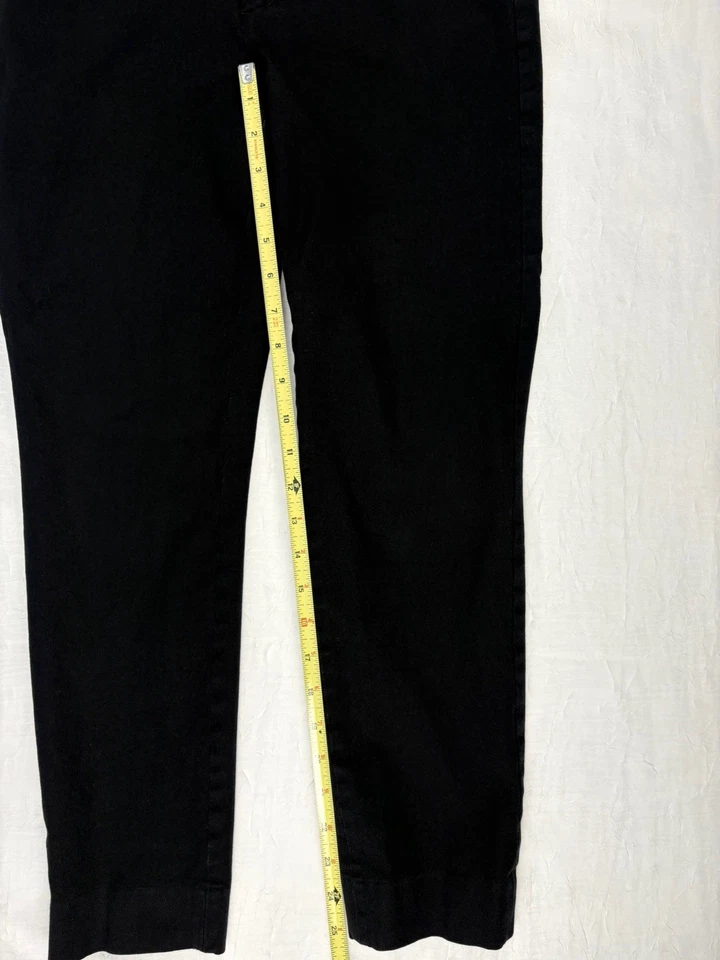 Pantalones de vestir Banana Republic Sloan para mujer talla 4 negros Foto 4 de 4