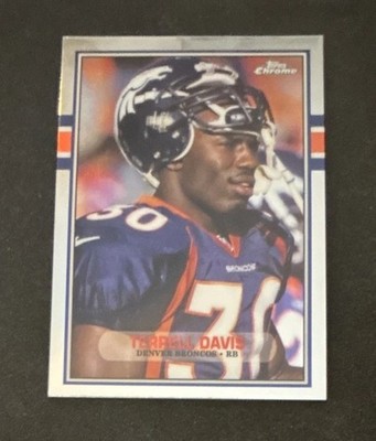 2015 Topps Chrome - 60th Anniversary Terrell Davis #T60-TD GEM MINT