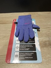HEAD Kids' Touchscreen Gloves Purple Violet - Size M 6-10