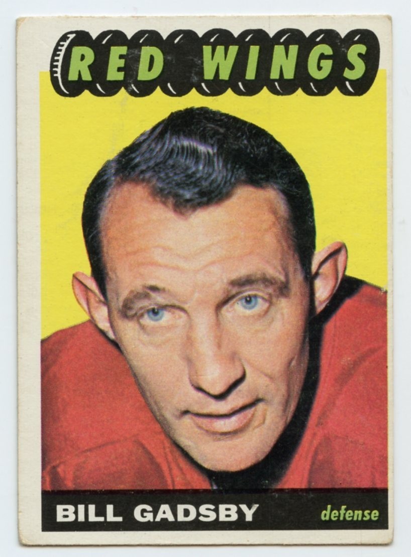 1965-66 Topps SET BREAK #44 Bill Gadsby GVG