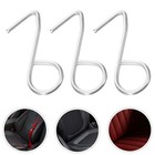  100 Pcs Car Seat Hook Backseat Hooks for Headrest Cover Retainer