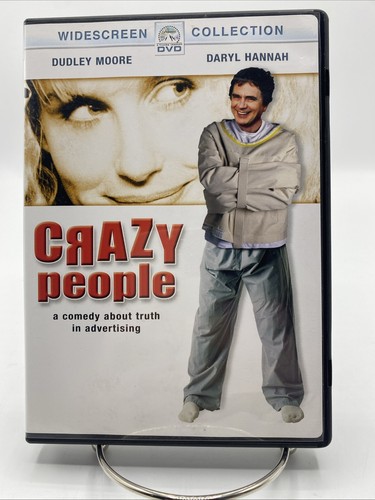 Crazy People DVD -- Breitbild-Komödie 1990 -- Dudley Moore & Daryl Hannah - Bild 1 von 3