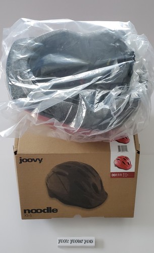 Joovy Noodle Bike Helmet XS - Small Red 00111 New Sealed - Picture 3 of 6