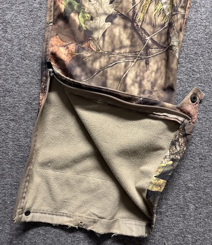 Women's Large Mossy Oak Country Camo Softshell Cargo Hunting Pants - Picture 9 of 21