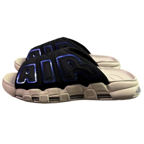 Nike Air More Uptempo Slide Black Sanddrift Iridescent Herren 10 NEU FB7799-001 - Bild 4 von 10