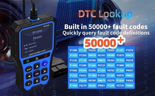 Scanner OBD2 professionale con tester batteria strumento diagnostico 3D UI 2,8 pollici IPS - Foto 4 di 13