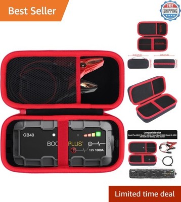 Elegant Hard Case for Boost Jump Starters with Mesh Pocket & Portability